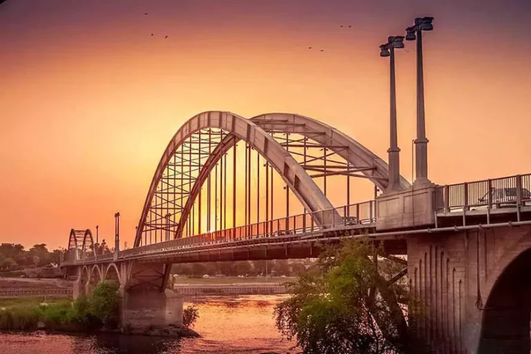 پل سفید اهواز،هلالی رود کارون